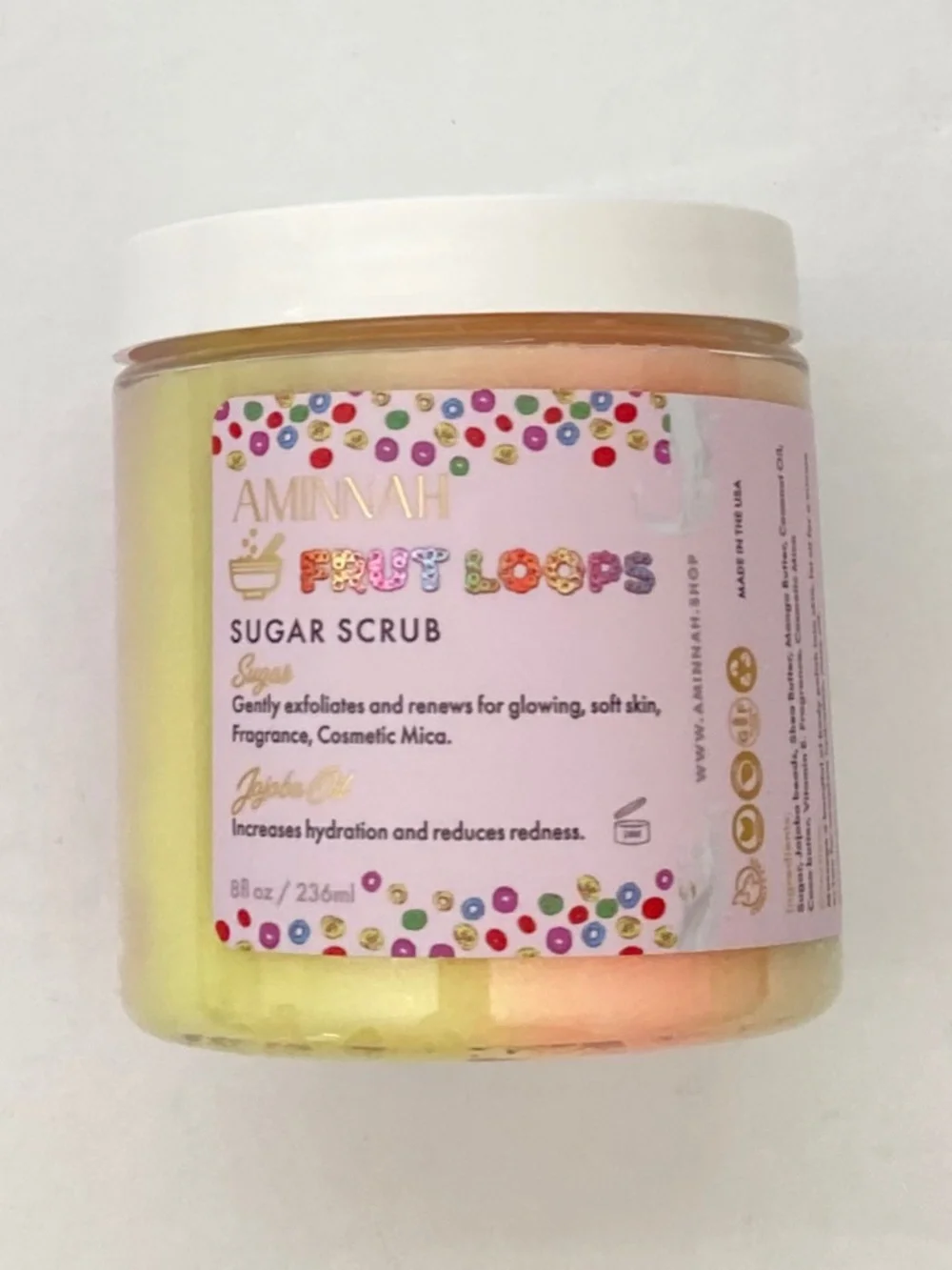 AMINNAH Frut Loops Sugar Scrub